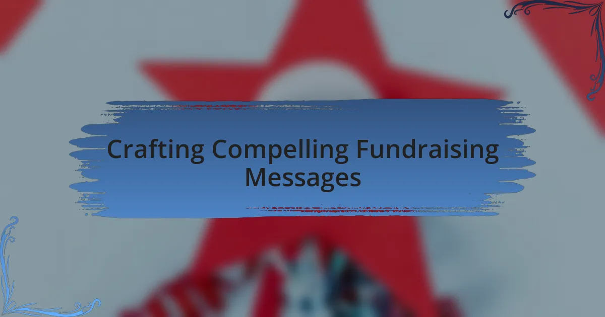 Crafting Compelling Fundraising Messages